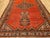 Vintage Malayer Area Rug, Hand-Knotted Wool, Geometric Tribal Pattern, 4x7, Terracotta & Navy For Sale - Image 18 of 18