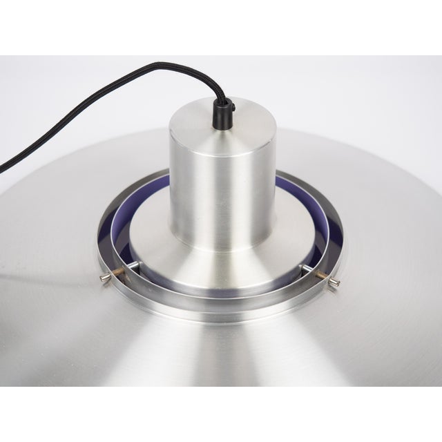 Metal Vintage Danish P376 Pendant Lamp by Fabricius Kastholm for Nordisk Solar, 1964 For Sale - Image 7 of 13