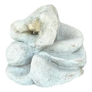 Mid 20th Century Vintage Boho Abstract Figurative Concrete Sculpture