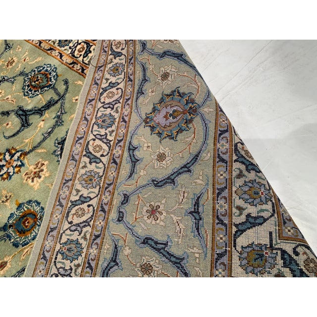 Pasargad N Y Persian Kashan Hand Knotted Lamb's Wool Rug - 10'7" X 14' For Sale In Washington DC - Image 6 of 12