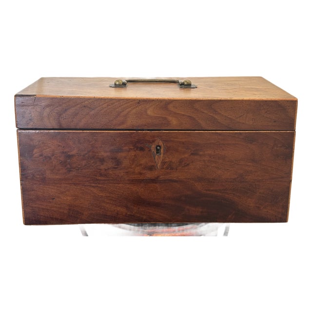 Early 19th Century Antique English Tea Caddy For Sale