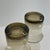 Vintage Smoked Glass and Bamboo Vases, 1960s, Set of 2 For Sale - Image 6 of 10