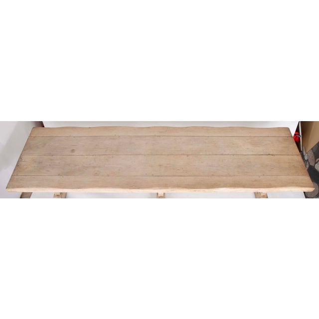 19th Century Italian Baroque Style Refectory Table, 10 Feet Long For Sale In New York - Image 6 of 18