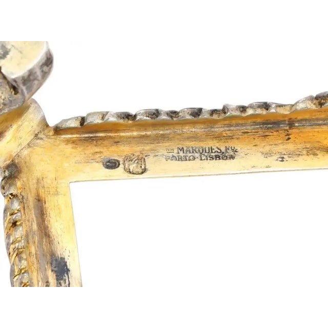 Late 19th Century Late 19th Century Antique Portuguese Sterling Silver Box With Stand For Sale - Image 5 of 7