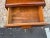 Art Decor Style Mahogany Burled Wood Open Space Bedside Table or Side Cabinet. For Sale - Image 9 of 11