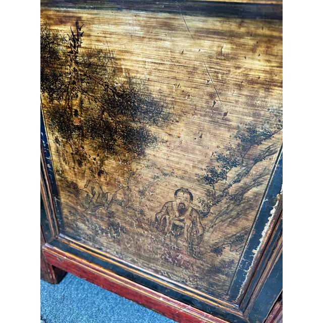 Antique Mongolian Sideboard, Late 19th Century For Sale - Image 10 of 12