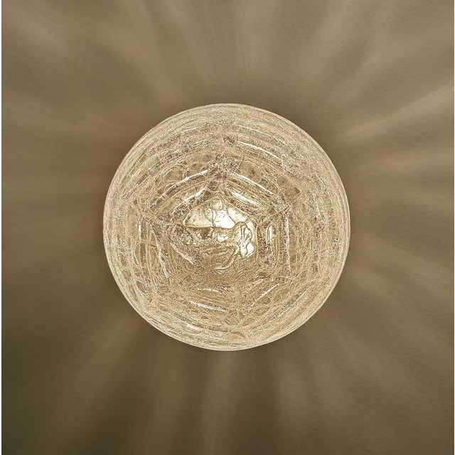 Large Murano Glass Pendant Light from Doria, 1950s For Sale - Image 9 of 16