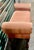 French Provincial Mid 20th Century Dusty Pink Rolled Arm Accent Bench For Sale - Image 3 of 7
