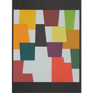 Yaacov Agam, Composition géométrique, Lithograph For Sale