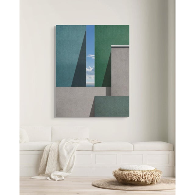 Exclusively available in the U.S. through ART AT HOME, Side View XVI is a striking architectural photograph by Marc...