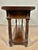 Large Spanish Walnut Rustic Console With Three Drawers and Lower Shelf, 1930s For Sale - Image 14 of 15