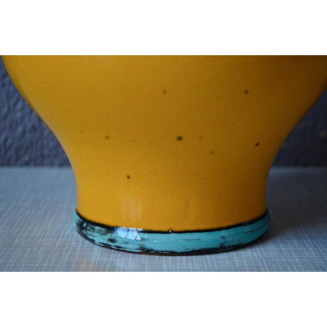 Vintage Colorful Jug from Saint Clément For Sale - Image 12 of 15