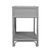 Wood Ivy Nightstand - Light Gray For Sale - Image 7 of 10