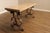 Tessellated Top Brass Gazelle Console Table For Sale - Image 9 of 12