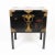 Chinese Japanese Black Lacquered Trunk on Stand For Sale - Image 3 of 8