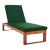 Solano Sunlounger - Natural/Green For Sale