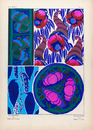 Ea Seguy Suggestions Pour Étoffes Et Tapis, Plate 5