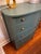 Green Vintage 5-Drawer Chest, Hand-Refinished in Hidden Gem For Sale - Image 8 of 9