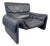 Dark Blue Black De Sede Ds 2011 Leather Armchair For Sale