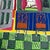 1970’s Original Folk Art Colorful House Interior Serigraph Print For Sale In Philadelphia - Image 6 of 8