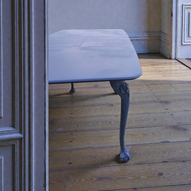 Wood Provincial French Mahogany Oval Dining Table, 1920s For Sale - Image 7 of 11