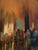 Vintage Mid Century Modern Signed Painting Reflection For Sale - Image 9 of 12