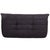 Ligne Roset Togo 2-Seater Sofa in Black Alcantara Fabric by Michel Ducaroy for Ligne Roset, 1970s For Sale - Image 4 of 7