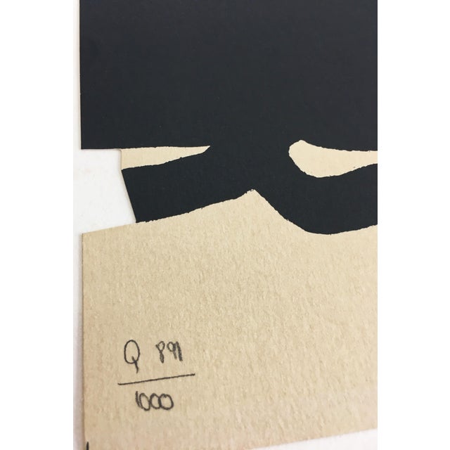 Eduardo CHILLIDA Untitled, 1999 Lithograph On cardboard paper Signed in the plate Edition of 1000 Dimensions of the work:...