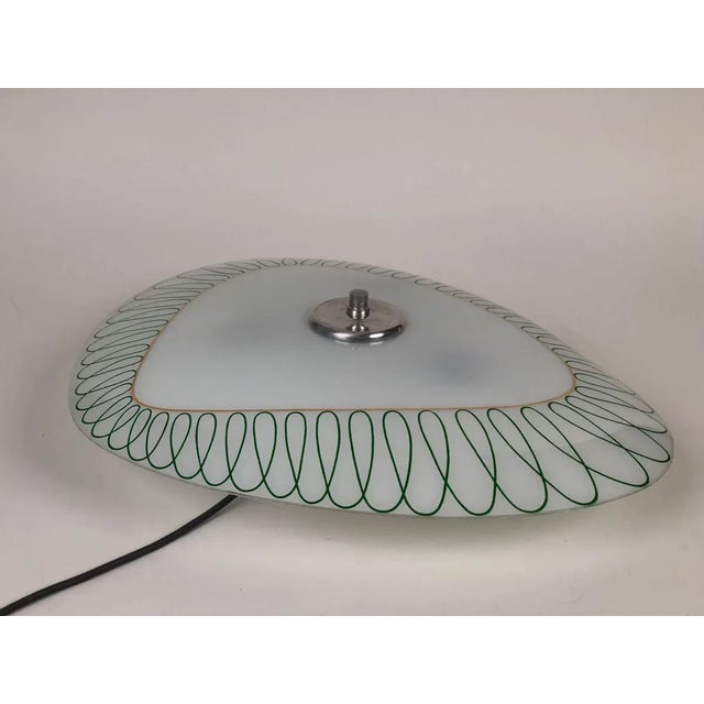 Mid-Century Wall Light with Glass Plate from Designfornication, 1956 For Sale - Image 4 of 11