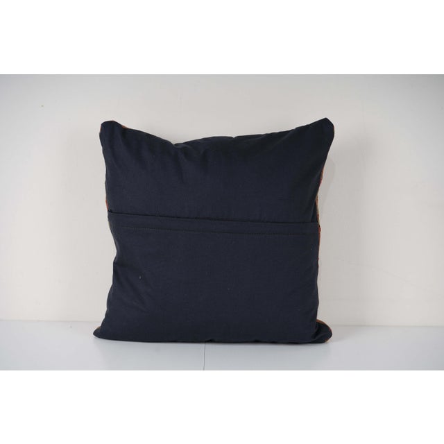 Turkish Kilim Pillow Cover 20'' X 20'' For Sale - Image 4 of 4