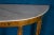1950s Mid Century Italian Oval Shaped Brass Console Table, 1950 For Sale - Image 5 of 11