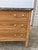 Metal French 19th Century Louis XVI Bleached Chestnut Marble Top Commode For Sale - Image 7 of 12