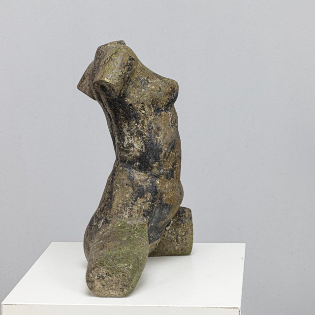1990s Francine Govers, Female Torso Sculpture, 1990s, Concrete For Sale - Image 5 of 9