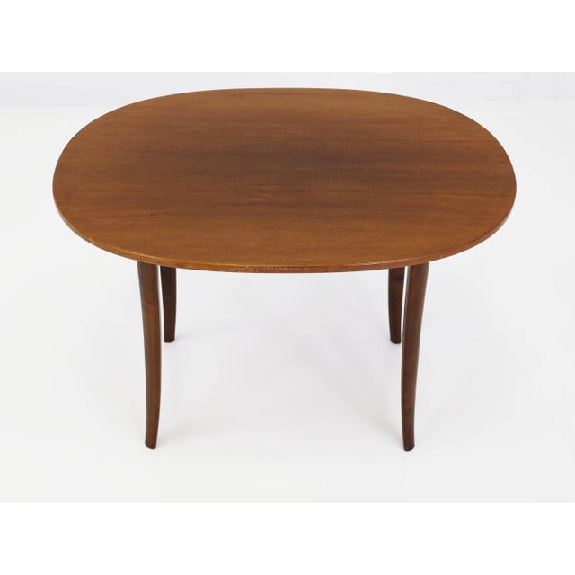 Ovalen Side Tables by Karl Malmsten for Åfors Möbelfabrik, Sweden, 1950s, Set of 2 For Sale - Image 6 of 9