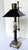 1970s Chapman Brass French Bouillotte Lamp With Black Tole Shade For Sale - Image 13 of 14