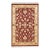 Mogul, One-of-a-Kind Hand-Knotted Area Rug in Red, 3' 3" x 5' 1" For Sale
