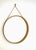 Mid-Century Modern Round Wooden Wall Mirror with Rope, 1950s For Sale - Image 4 of 15