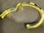 Metal Judith Ripka Hinged Gold & Diamond Bangle Bracelet 18 KT Yellow Gold 66 Gm For Sale - Image 7 of 18