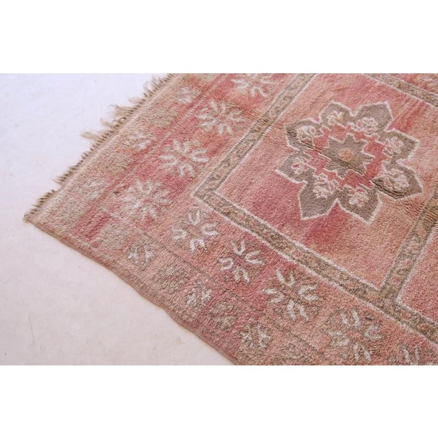 Moroccan Handwoven Rug - 4'7" X 8'1" Ft For Sale - Image 4 of 8