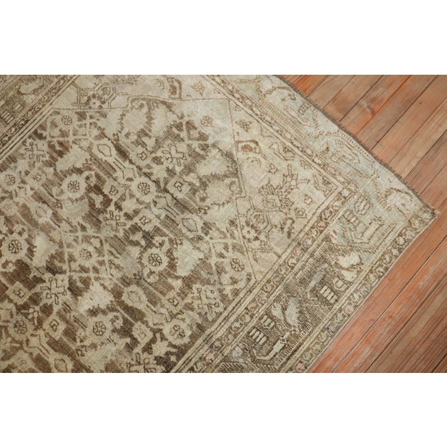 Zabihi Collection Antique Persian Bidjar Rug - 4'1" x 6'5" For Sale - Image 4 of 9