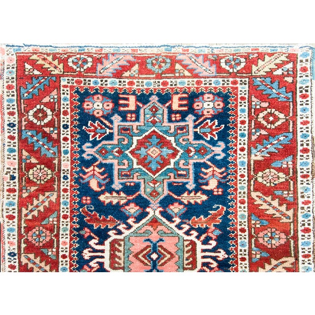 Early 20th Century Persian Heriz Rug For Sale In Chicago - Image 6 of 14