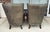 2020s Pair of Hooker Furniture Faux-Leather Army-Green/Gray Maya Chairs For Sale - Image 5 of 18