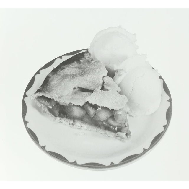Ed Ruscha (1937) Apple Pie, 2010 Original black and white poster On fine wove paper, 69 x 100 cm (approx. 27 x 39 inches)...