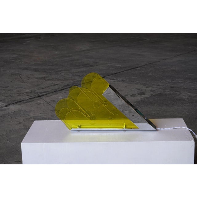 Pitagora Table Lamp by Sergio Giobbi for Metalmobili, Italy, 1970s For Sale - Image 10 of 12