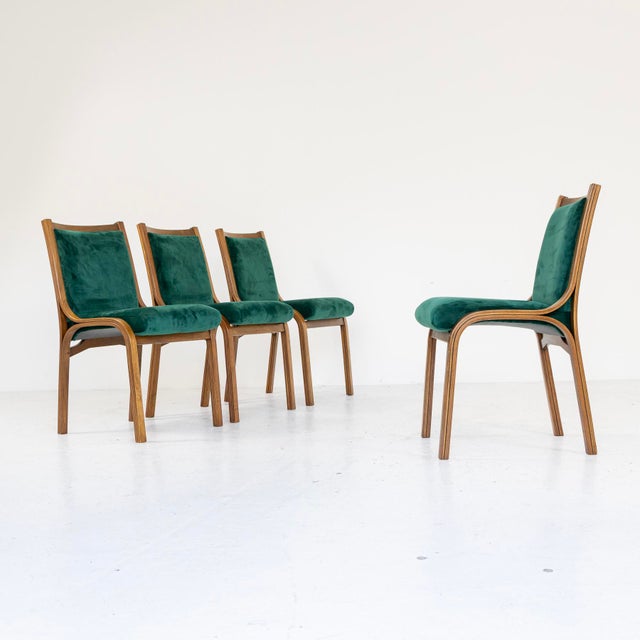 Cavour Chairs by Gregotti, Meneghetti and Stoppino for SIM, 1960s, Set of 4 For Sale - Image 6 of 8