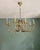 Mid-Century Modern Large Hollywood Regency Brass Chandelier, Belgium, 1970 For Sale - Image 3 of 17