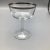 Transparent French Platinum Rim Crystal Champagne/Sherbet Glasses-Set of 11 For Sale - Image 8 of 13