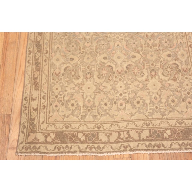 Nazmiyal Collection Antique Persian Malayer Runner Rug For Sale In New York - Image 6 of 7
