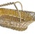 Mid 20th Century Vintage Woven Silver-Plated Wire Wine Bottle Basket Caddy & Sommelier Basket For Sale - Image 5 of 14