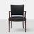 Jacob Kjaer Leather and Mahogany Armchair Attributed to Jacob Kjaer For Sale - Image 4 of 7